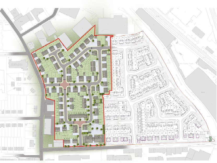 Saints Quarter, Steelhouse Lane, Lovell Homes