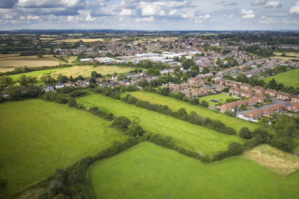 HARRIS LAMB MARKETS BARWELL LAND PARCEL WITH OUTLINE PLANNING IN PLACE FOR 25 NEW HOMES